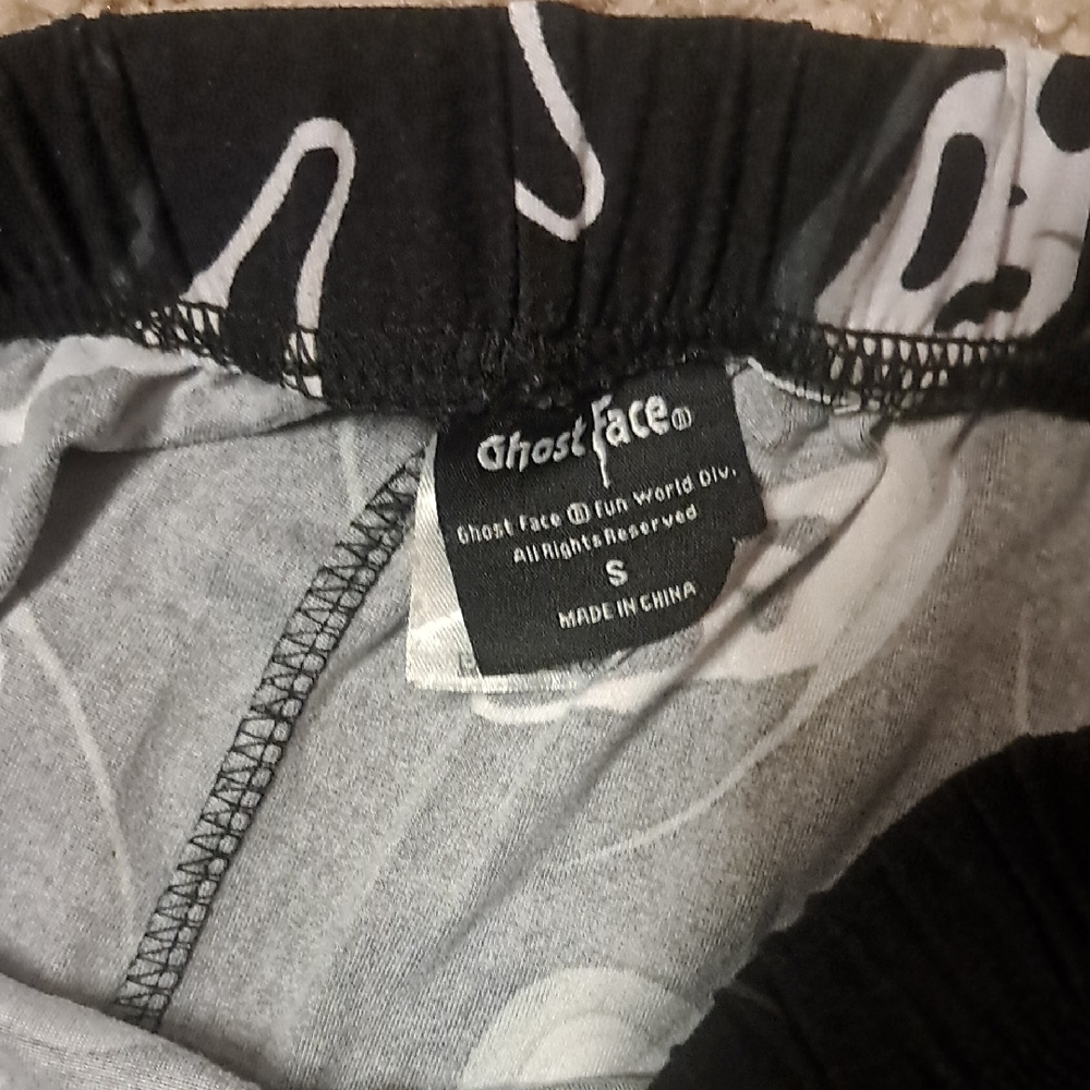 Women's p j's Bottoms ghostface size small - Picture 2 of 3